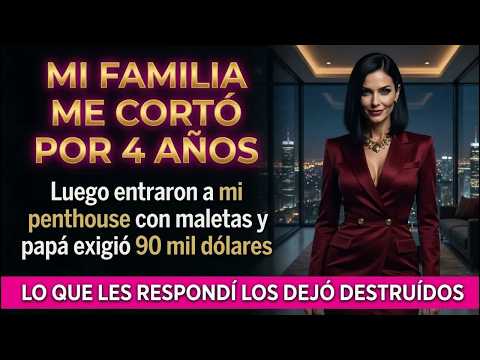＂Me borraron 4 años… Luego entraron a mi penthouse con maletas y papá pidió plata＂