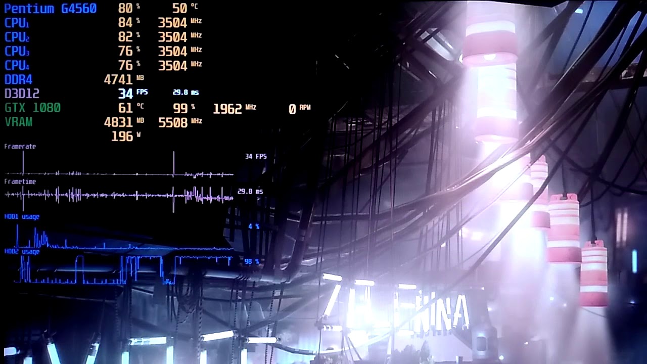 DEMD 1440p 1080 MSI Gaming X+