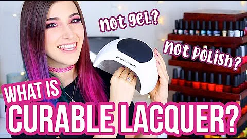 Picture Curable Lacquer? How To Use It + Swatches!...
