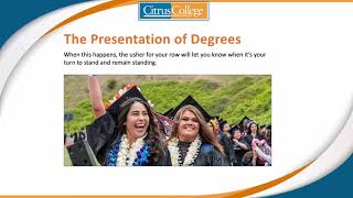 Graduate Commencement Instructions
