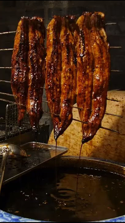 Master Japanese Chef  Preparing the BEST Unagi Eel in the whole world