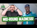 Fantasy Football 2021 - Mid-Round Madness + Camp Hype, Bear Toes - Ep. 1082