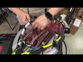 How to string a tennis racquet. Como encordar una racquets de tenis. 테니스 스트링 줄 묶어요.