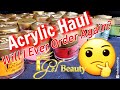 😲 I BOUGHT A TON OF ACRYLIC FROM IGEL BEAUTY... WAS IT WORTH IT? | Let's Swatch & See