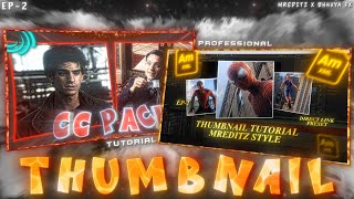 Professional Thumbnail Tutorial 🔥 | Alight Motion | MXB Series | EP-02