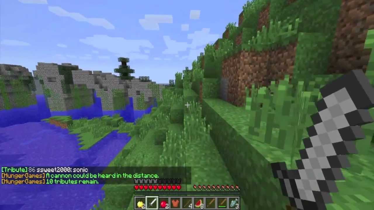 Minecraft- How to Win the First Survival Games Map - YouTube