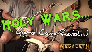 Megadeth - Holy Wars... The Punishment Due Guitar Cover (Original Drum & Bass Used) Resimi