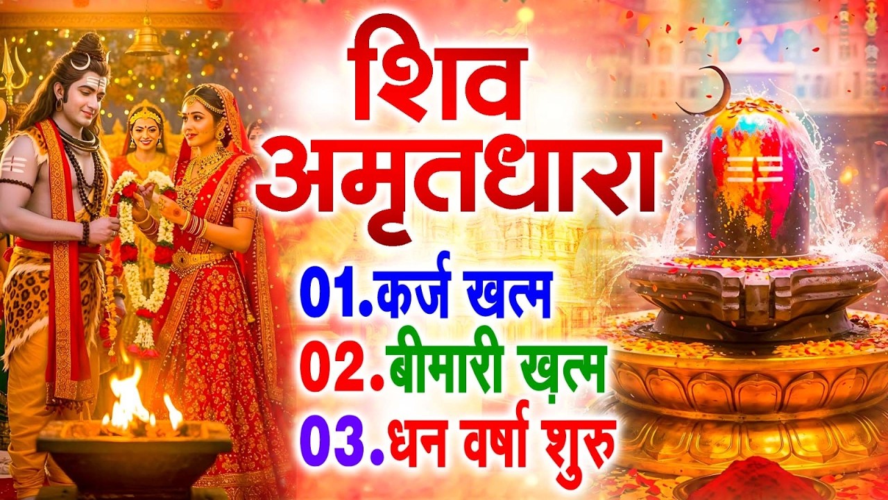 महाशिवरात्रि का ये चमत्कार घर मे चलाकर रखे कर्ज खत्म, बीमारी खत्म धन वर्षा शुरू #Shiv_Amritdhara