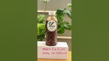 Mắm cá cơm đặc sản Bình Định thơm ngon. Mua hàng tại: Số 86, đường 53, P. Tân Quy, Quận 7
