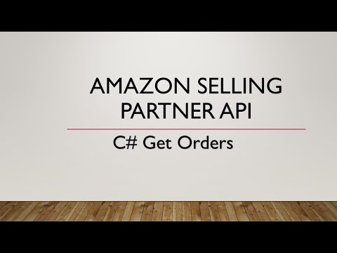 Amazon Selling Partner API Get Orders