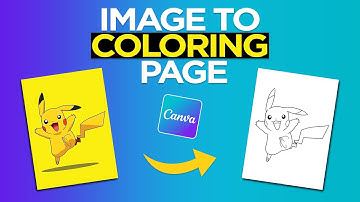 How to Turn Photo Into Coloring Page Canva
