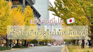  245 แม่บ้านญี่ปุ่น ?? เข้าโตเกียวดูใบไม้เปลี่ยนสี | Autumn in Tokyo