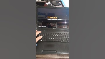 Toshiba laptop boot menu key | how to enter toshiba laptop bios #shorts #trending