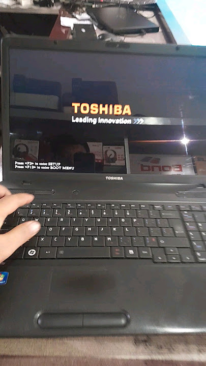 Toshiba laptop boot menu key | how to enter toshiba laptop bios #shorts #trending