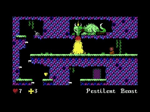 C64 Longplay: Lu0027Abbaye des Morts (2019)