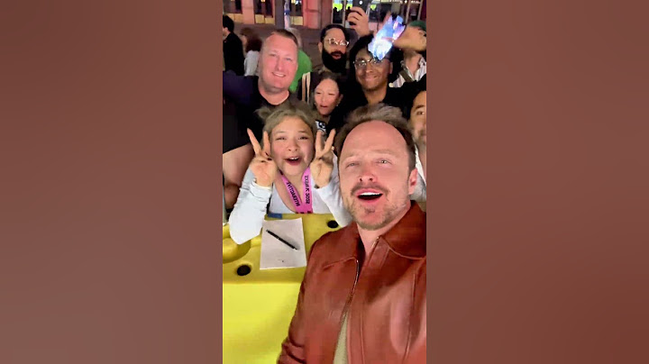 Breaking Bad's Aaron Paul Greets Fans at Ash SXSW Premiere #AaronPaul #JessePinkman #SXSW #SXSW2025