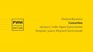 Grażyna Bacewicz Concertino