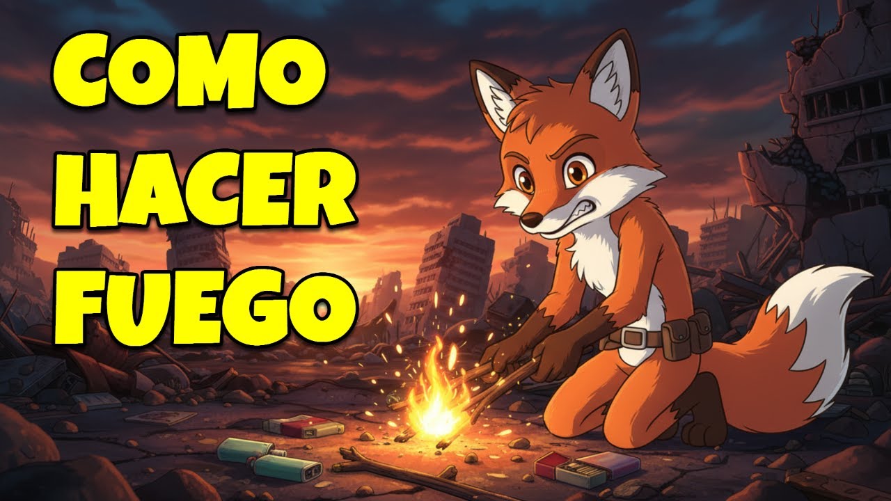 Cómo Hacer Fuego SIN Encendedor Cuando el Sistema Colapsa