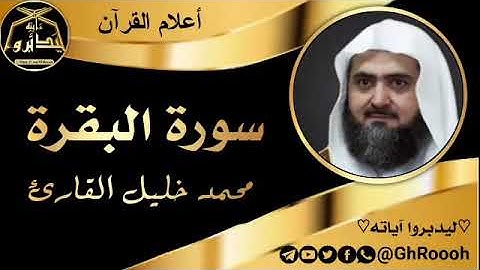 سورة البقرة // محمد خليل القارئ