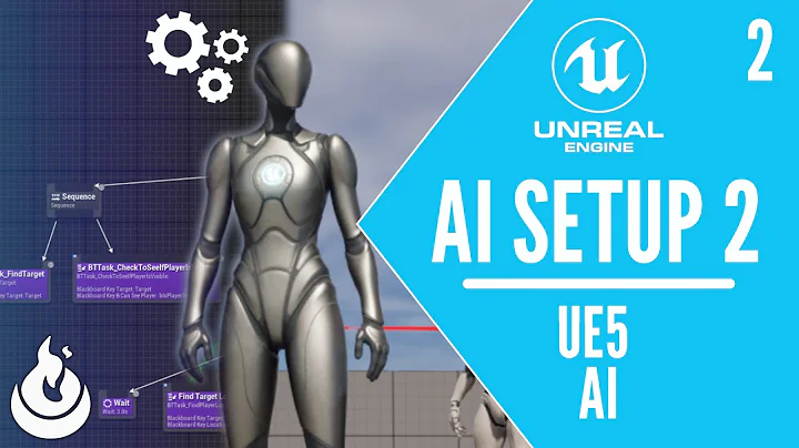Unreal Engine 5 | AI Tutorial - Enemy Setup: Part 2