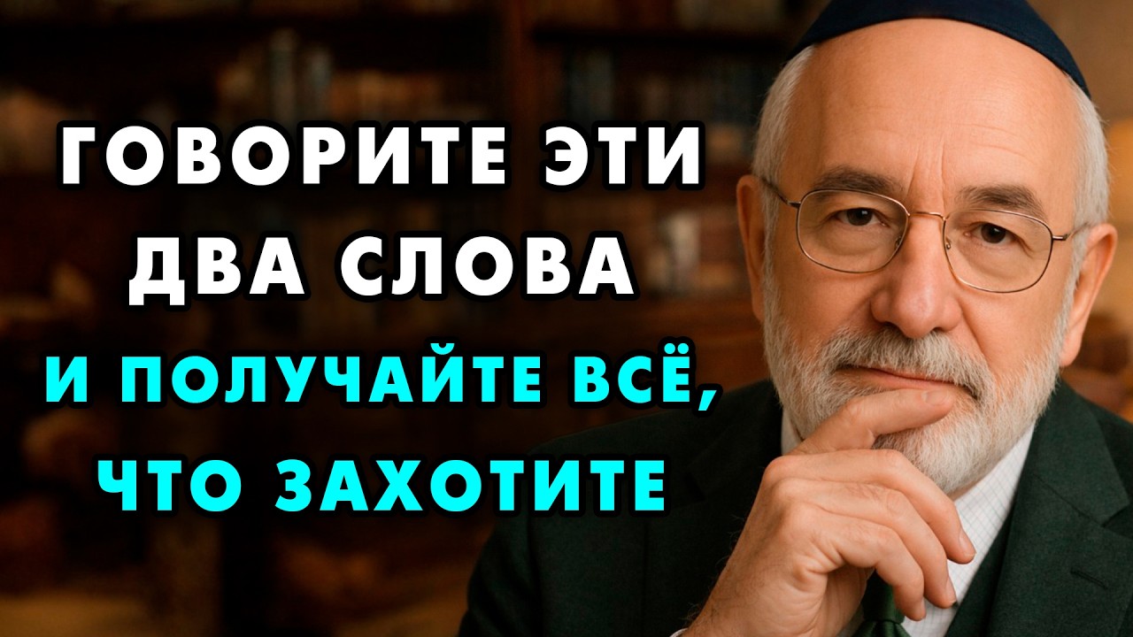 Говорите эти слова и получите желанное! Ученые не могут разгадать этот еврейский секрет веками!