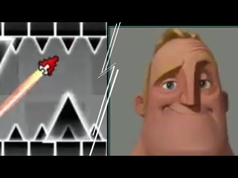 Mr. Incredible becoming canny - Geometry dash layout