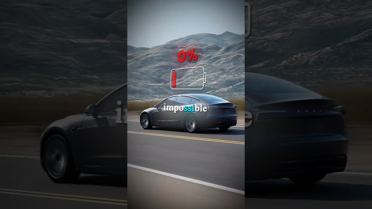 He drove Tesla on 0% across whole America