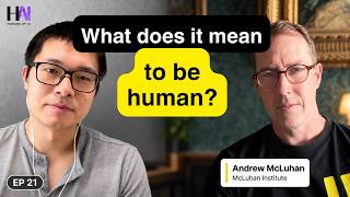 Can human identity survive AI? - Andrew Mcluhan | Humans of AI Clips