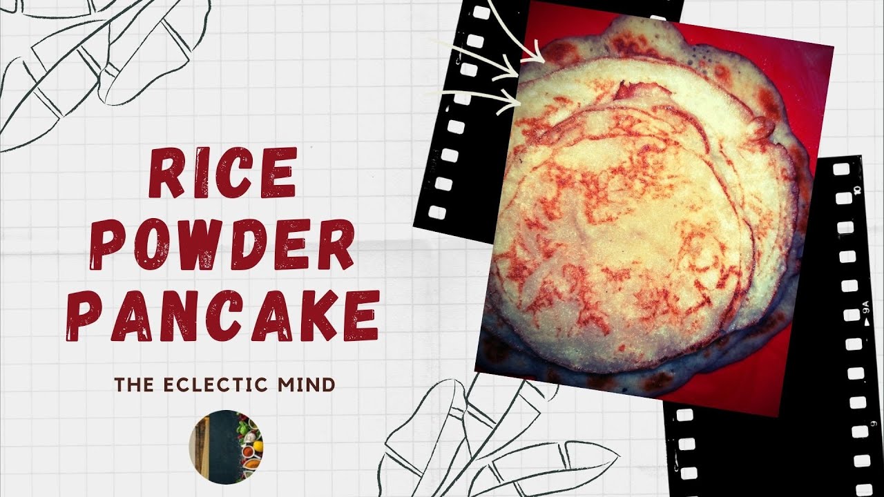 Breakfast Recipe | Rice Powder Pancake | Rice Flour Pancake | Rice