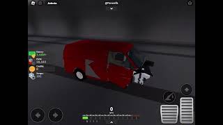 Roblox | Car Crushers 2 | Chevy Astro 2nd Gen Top Speed & Crash Test (Old)