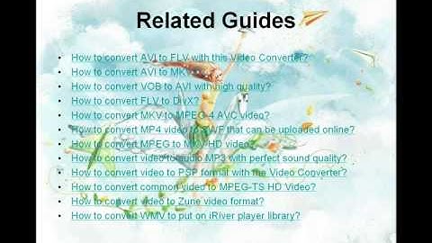 How to convert video to Zune video format