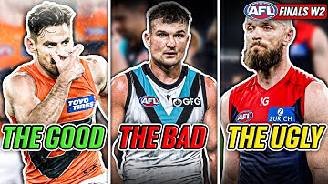 AFL Finals Week 2 Review | The Good Bad And Ugly 2023