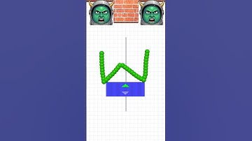 Alphabet song in Draw to Smash Letter W #shortfeed #drawtosmash #alphabet #youtubeshorts #shortsgame