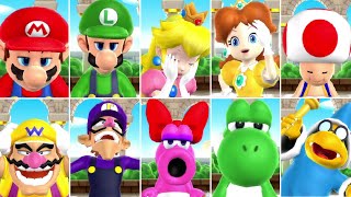 Mario Party 9 HD - All Characters