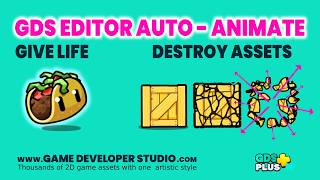 How to destroy your 2d game assets. GDS editor auto animation preview
