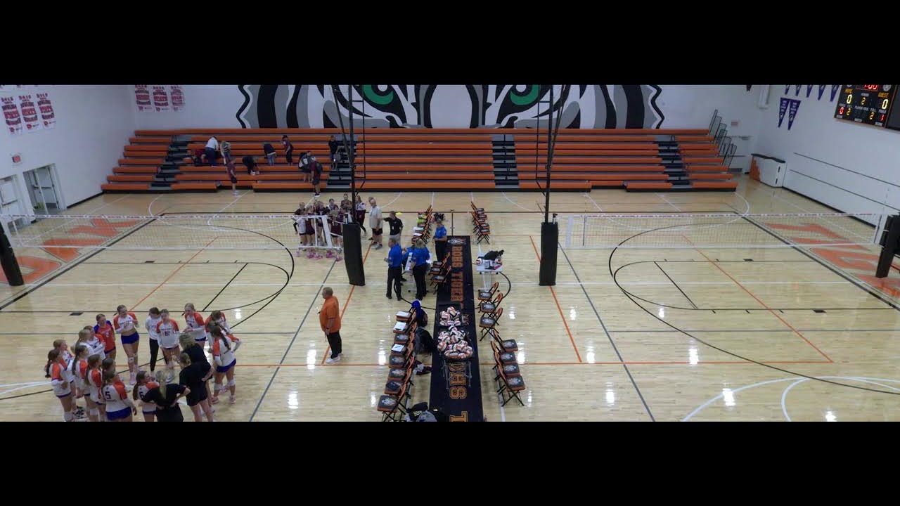 Red Oak V VB Tournament Orange Gym