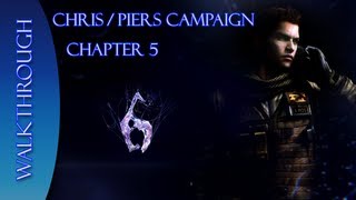 Resident Evil 6 HD Walkthrough, Chris/Piers Campaign - Chapter 5, Ending & Credits