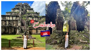 Trip to the temples of Cambodia, the UNESCO site the Koh Ker Temple, Wake Park, Siem Reap Pubstreet