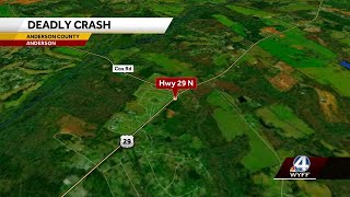 2 killed in crash in Anderson County, coroner says