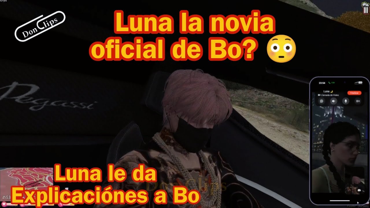 LUNA NOVIA OFICIAL DE BO ❤️😳 #marbella #gta #roleplay #bo #luna #donclips