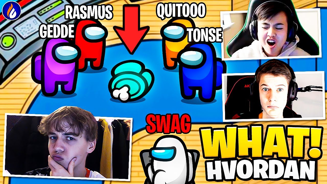 T0NSE RAGEQUITTER!! WHAT?! |  - Flames Among Us ft. Gedde, swag, Rasmusnie, t0nse, Quitoooo mm!