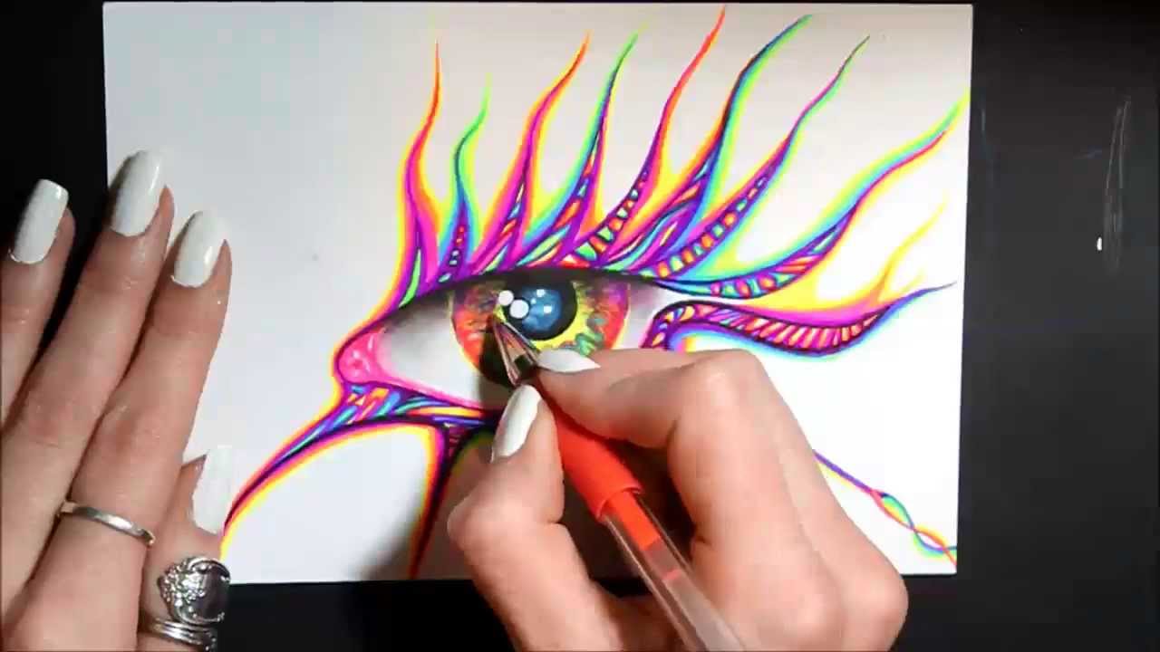 How to Color with Gel Pens 