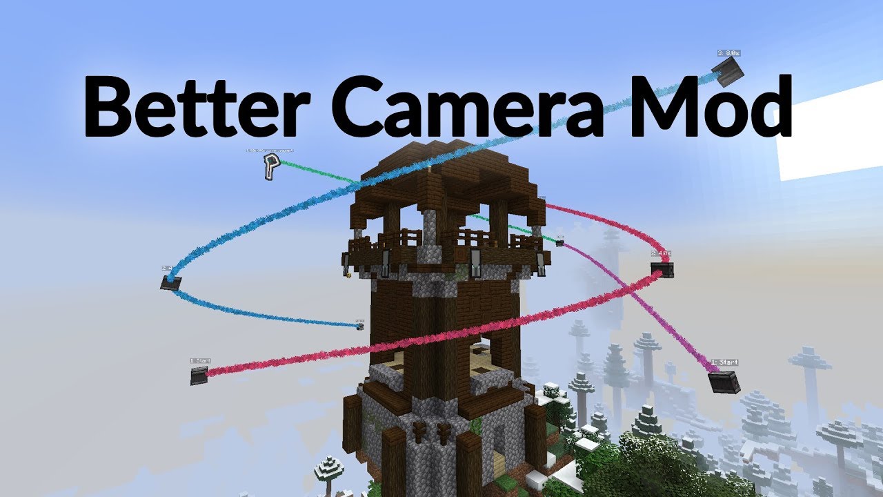 Better Camera Mod For Minecraft 1 15 And 19 Channel Rewind Youtube