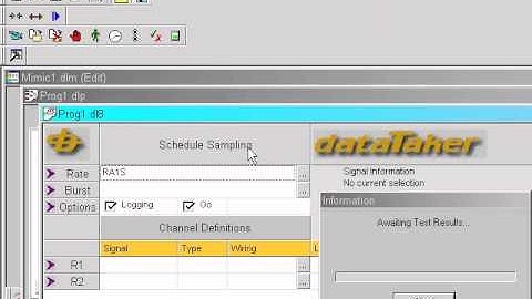 How to Confirm a Connection to the Logger on the dataTaker DT500