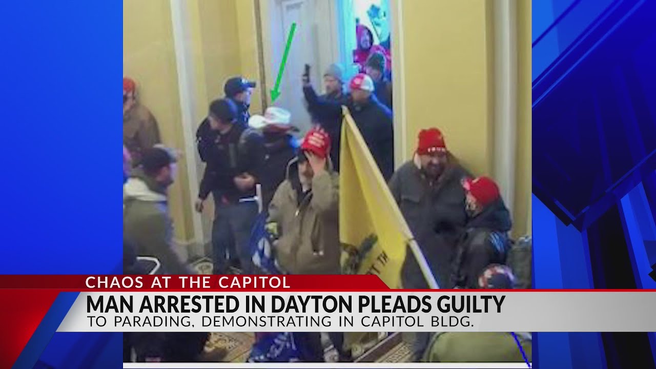 Man arrested in Dayton pleads guilty to Capitol riot offense - YouTube