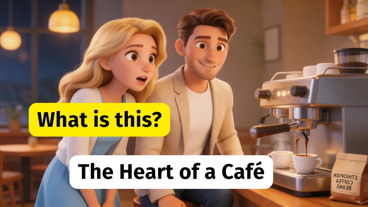 Real-Life Café Conversations for Beginners | Slow English Speaking Practice (A1–A2)