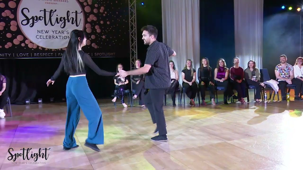 Spotlight New Year's Celebration 2023 Novice Jack & Jill - Andrew Roach & Katherine Jin