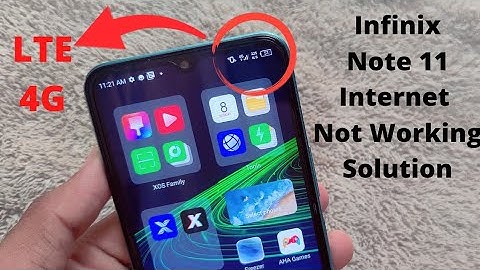 Infinix Note 11 Internet Settings Net Show But Not Working Fix | Infinix Android 11 Data Settings