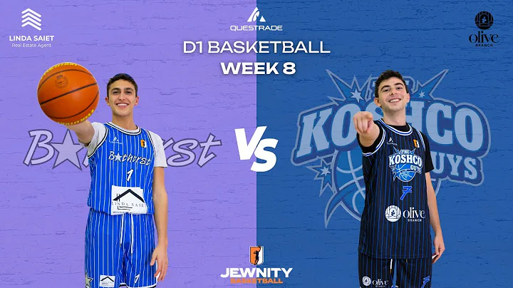 "Linda Saiet" Bathurst St United vs "Olive Branch" Koshco Guys | "Questrade" Jewnity D1 Basketball