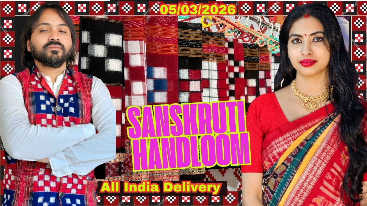 Best Handloom Saree Collection from Odisha By Sagarika Sanskruti Handloom